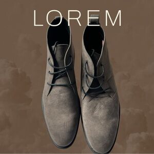 **Nwob  ASOS Men's Grey Suede Chelsea Boots Size 9